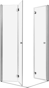 Eos KDD B 90x90 Chrom/Przejrzyste 1
