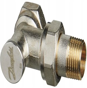 Danfoss Zestaw Box 3 elementowy 1/2 kątowy RA-FN 15 A + RLV-S + REDIA click (S) 3