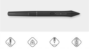 Tablet graficzny Huion HUION Kamvas 13 Gen3 2024 Tablet Graficzny 13,3" Full HD RYSIK LCD 3