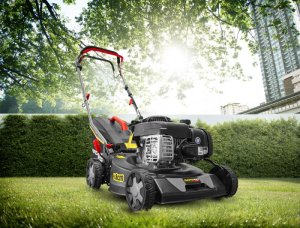 Gasoline lawn mower GARDEO, 1700 W, 125 cm3, 41.8 cm, 40 l, self-propelled, B&S 3