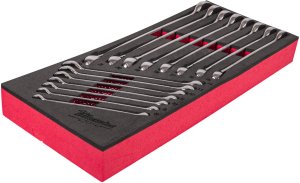 MILWAUKEE FOAM INSERT WITH BENT KEYS 9pcs. %%% 1
