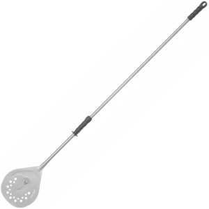 Łopata do pizzy Olimpia okrągła perforowana z przesuwanym uchwytem 200 x 1700 mm Łopata do pizzy Olimpia okrągła perforowana z przesuwanym uchwytem 200 x 1700 mm 1