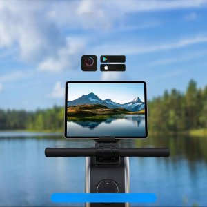 MERACH Wioślarz Q1S Pro elektromagnetyczny 16 poziomami oporu 160 kg nowy 8