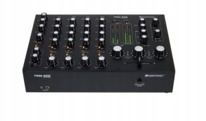 Omnitronic TRM-422 4-kanałowy Mikser Obrotowy z 3-pasmowym Izolatorem Nowy 1