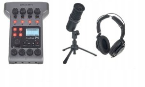 Zoom PodTrak P4 Zestaw do Nagrywania Podcastów Nowy 1