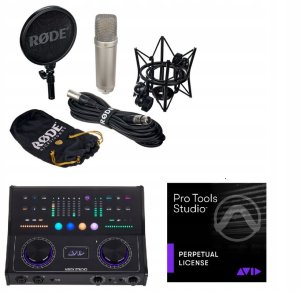 Zestaw Do Nagrań Avid MBOX Studio Interfejs Audio Mikrofon Rode NT-1 A 2024 1