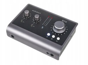ZESTAW Audient iD14 MKII Mikrofon Pojemnościowy 138 dB Interfejs Audio 3.0 2