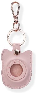 Etui na lokalizator / brelok Nimmy       Glasses Cool Cat różowy 2