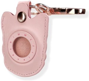 Etui na lokalizator / brelok Nimmy       Glasses Cool Cat różowy 4