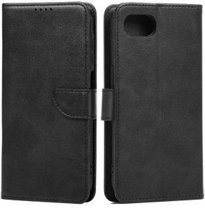 Etui Marv Wallet iPhone 16e czarny/black bookcase 1