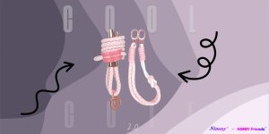 Zestaw crossbody + handstrap Nimmy       Cool&Cute 2.0 różowy 6