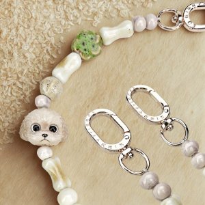 Pupa Zawieszka na torebkę handstrap Nimmy New Big Eye Cute Pets 2.0 brązowy 10