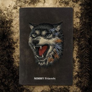 Etui na paszport Nimmy portfel Raptor    Wolf brązowy 7
