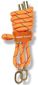 Zestaw crossbody + handstrap Nimmy       Cool&Cute 2.0 pomarańczowo czarny 5