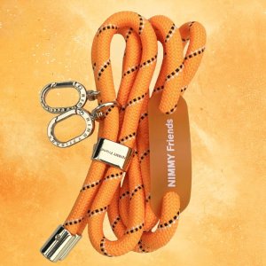 Zestaw crossbody + handstrap Nimmy       Cool&Cute 2.0 pomarańczowo czarny 7