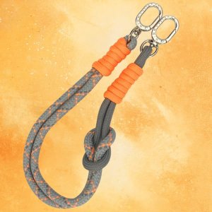 Zestaw crossbody + handstrap Nimmy       Cool&Cute 2.0 pomarańczowo szary 5