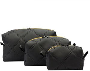 Zestaw kosmetyczek MiaMore Toiletry Bag 3in1 Czarny 1