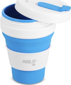 DD-Print NILS NC4103 KUBEK SILIKONOWY SKŁADANY 475 ML NIEBIESKI 4