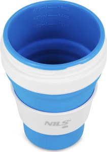 DD-Print NILS NC4103 KUBEK SILIKONOWY SKŁADANY 475 ML NIEBIESKI 5