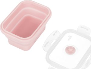 Aptel NILS Pojemnik lunchbox składany różowy 355 ML NC4105 (Ż-ABIS-AK-110-21) 2