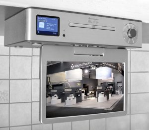 KUCHENNE CENTRUM MULTIMEDIALNE Z TV 10,1" DVB-T2/C SOUNDMASTER KTD1020SI BT USB 2