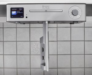 KUCHENNE CENTRUM MULTIMEDIALNE Z TV 10,1" DVB-T2/C SOUNDMASTER KTD1020SI BT USB 3