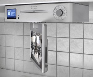 KUCHENNE CENTRUM MULTIMEDIALNE Z TV 10,1" DVB-T2/C SOUNDMASTER KTD1020SI BT USB 4