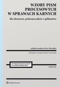 Wzory pism procesowych w sprawach karnych EDUKAMP 1