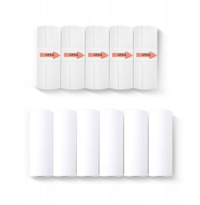 ZESTAW 11 W 1 MINI DRUKARKA PRZENOŚNA BEZPRZEWODOWA NIEBIESKA C28 8