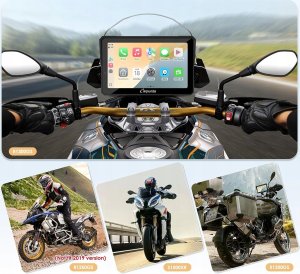 Carpuride W702BS Pro motocyklowy ekran Carplay BMW Wonder Wheel Wi-Fi 2025 6