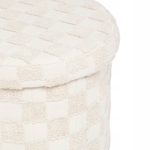 Atmosphera Pufa okrągła składana PASTI tuftowana, Ø 38 cm 4