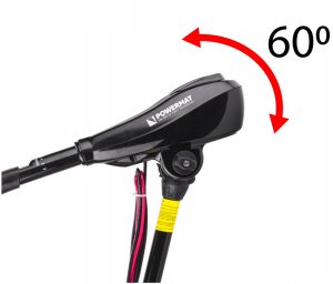 Silnik ZABURTOWY Elektryczny 65lbs Do Łodzi Pontonu Powermat 11