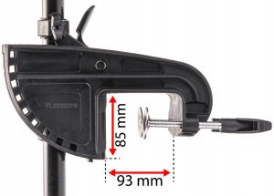 Silnik ZABURTOWY Elektryczny 65lbs Do Łodzi Pontonu Powermat 7