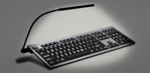 Logickeyboard LL-BLACK, Lamp, Black 1