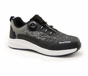 BBMI MILTON S1PS SR FO ESD - Półbuty przewiewna tkanina poliestrowa BOA podnosek kompozyt wkładka kevlar podeszwa olejoodporna antyelektrostatyczna antypoślizgowa METAL FREE 39 6