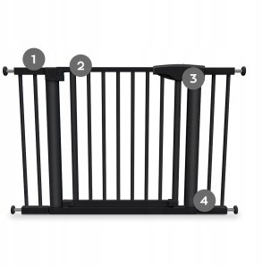 Barierka Rozporowa Zabezpieczająca Schody Drzwi 7