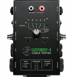 Mackie MACKIE M TEST 1 - Tester kabli audio 1