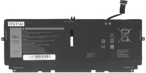 Bateria Mitsu Bateria Mitsu do Dell XPS 13 9300, 9310, 9380 6