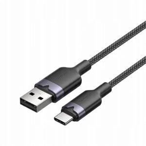 Kabel USB 2.0 A do USB-C 3A Vention CTNBH 2M (czarny) 1