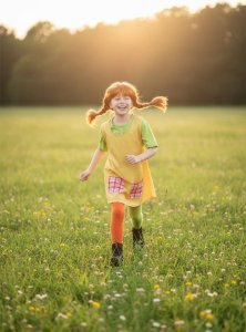 AutoTune Pippi Langstrømpe kostium dziecięcy / odzież kostiumowa (Rozmiar 146-152) 2