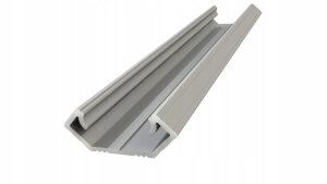 AL12-GLC1-AS-3000: Narożny profil ALU anoda srebrny 3030mm CORNER anoda silver 1
