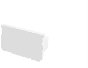 biala zaślepka GLS2 endcap white 1