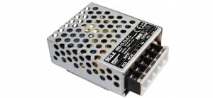 GLP: 24V/0.625A/15W enclosed PSU, Uin = 85-305VAC / 100-430VDC, Cover for terminal block 2