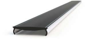 Profesjonalna przesłona z poliwęglanu, kolor czarny (professional PC cover) BLACK 3030mm 1