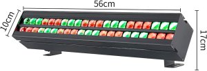 LIGHT4ME LIGHT4ME BEAM WASH BAR listwa oświetleniowa wall w 5