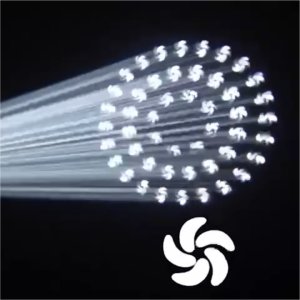 LIGHT4ME 12R SMART BEAM 295W głowica ruchoma lampa 7