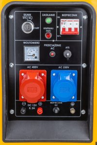 Agregat PRĄDOTWÓRCZY Diesel 10kW 230V 400V 12V ATS 8