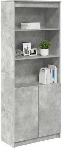 Wysoka szafka, szarość betonu, 70x35x180 cm Lumarko! Lumarko! 4