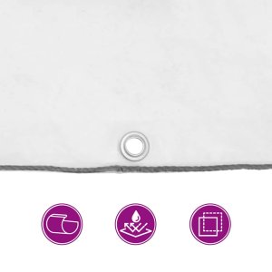 Przezroczysta plandeka z oczkami 4x12 m Polietylen Lumarko! 9