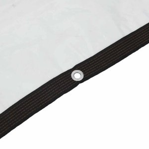 Przezroczysta plandeka z oczkami 6x10 m Polietylen Lumarko! 8